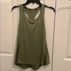 Nike running  V-neck racerback tank top